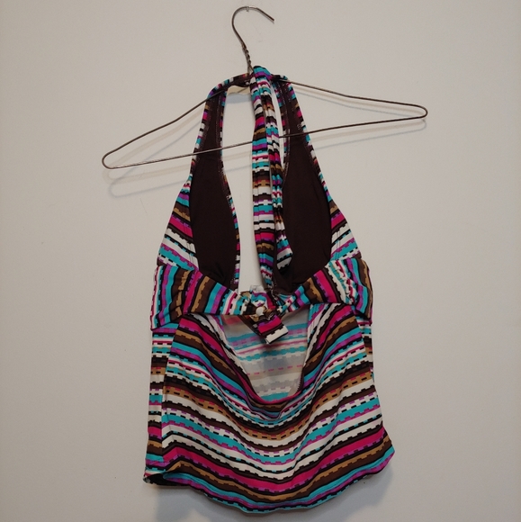 Colourful bathing suit top - Picture 2 of 2